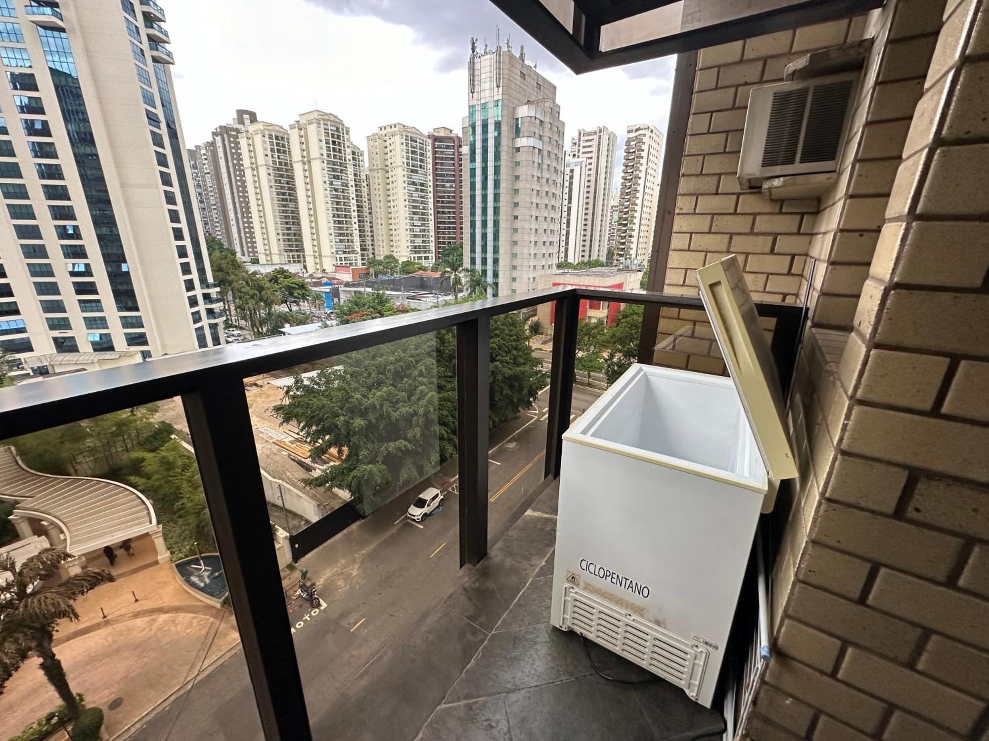 1601 Apart-Hotel Qi Intelligent Ibirapuera Sao Paulo Bagian luar foto