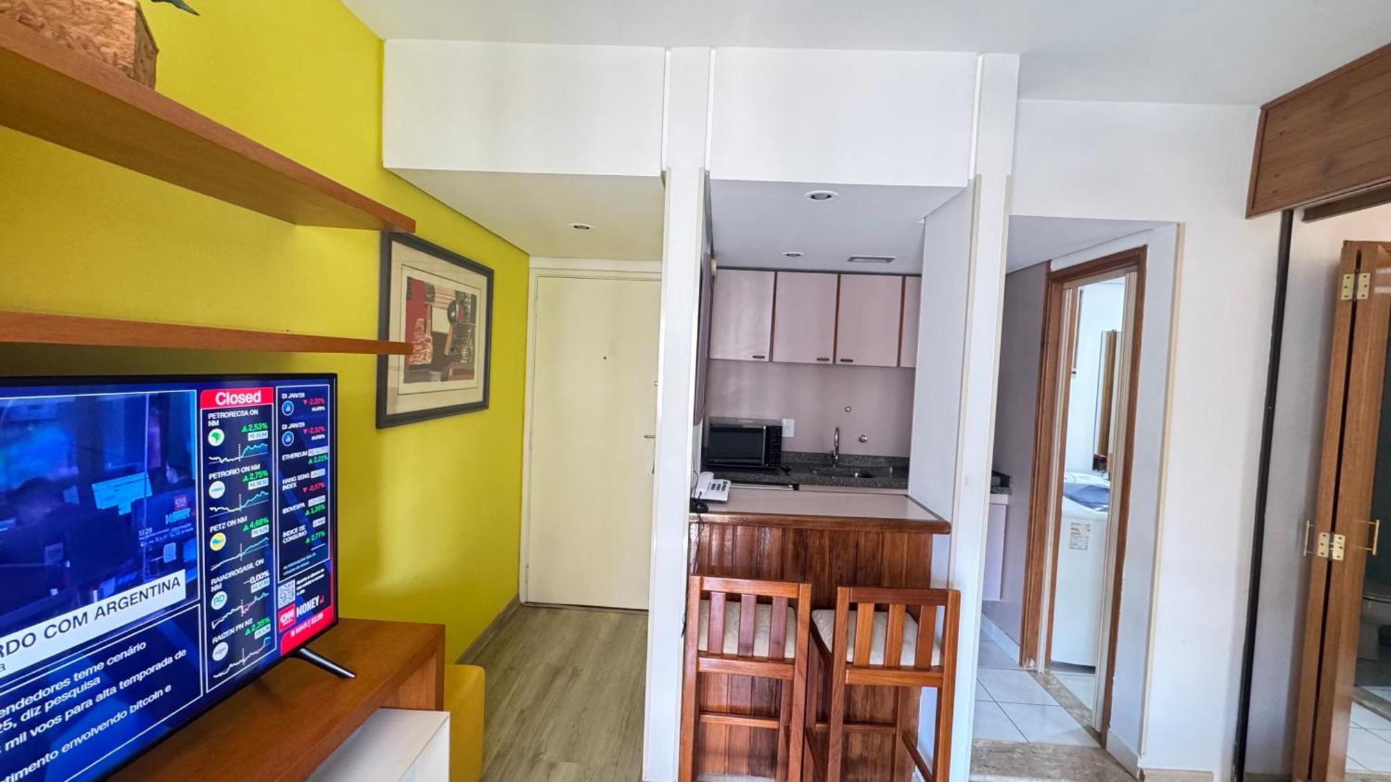 1601 Apart-Hotel Qi Intelligent Ibirapuera Sao Paulo Bagian luar foto